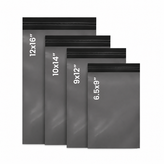 Premium Grey Poly Mailing Bags | Strong, Waterproof & Lightweight