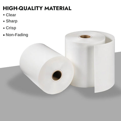 Premium Thermal Till Rolls | 57x40mm & 80x80mm | BPA-Free | Card Machine & POS Receipt Paper